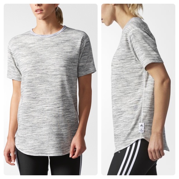 adidas Tops - Adidas x Reigning Champ Heathered Short Sleeve Tee